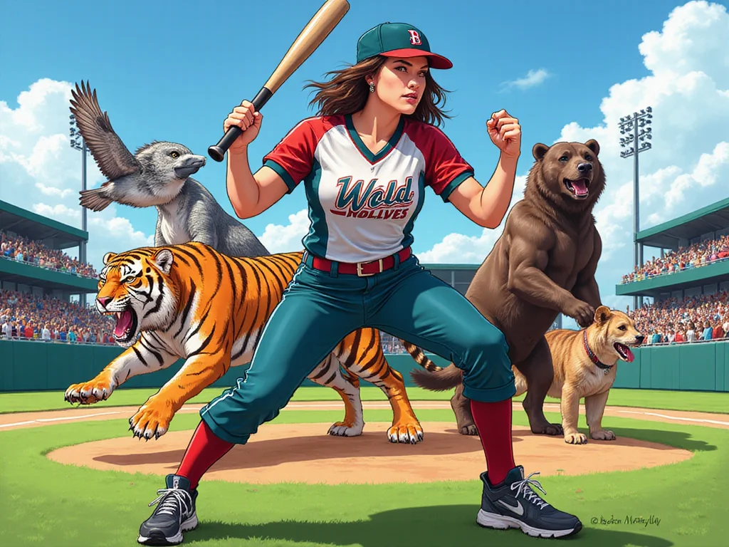 100 Catchy Softball Team Names for Adults - Animal Inspirations