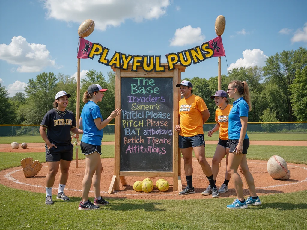 100 Catchy Softball Team Names for Adults - Playful Puns